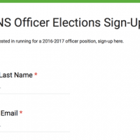 2016-2017 Officer Elections 2016-2017 Officer Elections